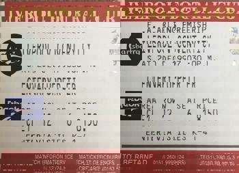 Match ticket