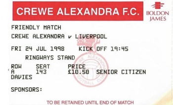 Match ticket