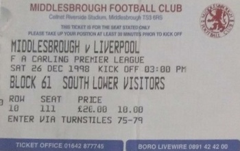 Match ticket