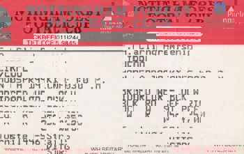 Match ticket