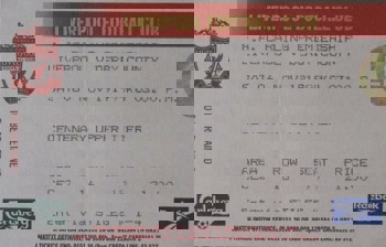 Match ticket