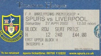 Match ticket