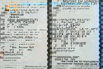 Match ticket