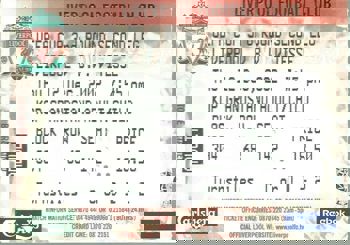Match ticket