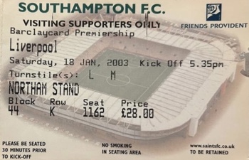 Match ticket