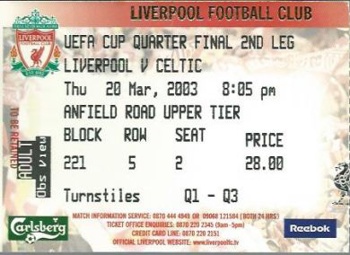 Match ticket