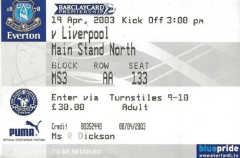 Match ticket