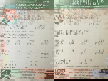 Match ticket