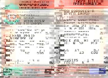 Match ticket