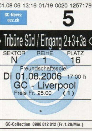 Match ticket