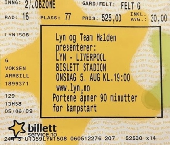 Match ticket