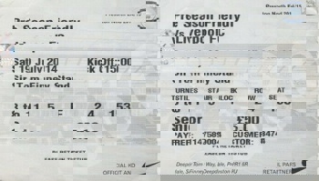 Match ticket