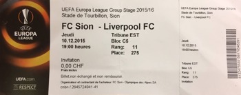 Match ticket