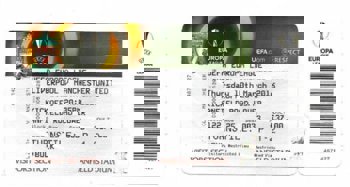Match ticket