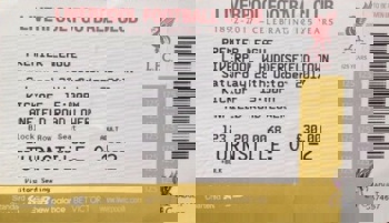 Match ticket