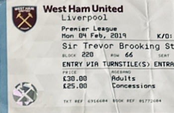Match ticket