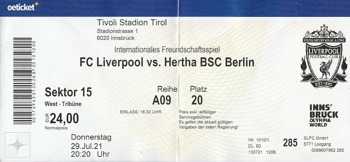 Match ticket