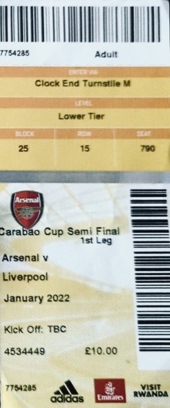 Match ticket