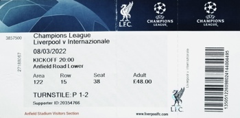Match ticket