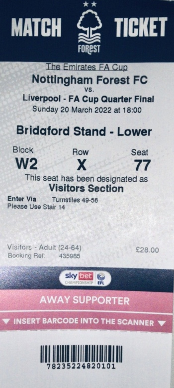 Match ticket
