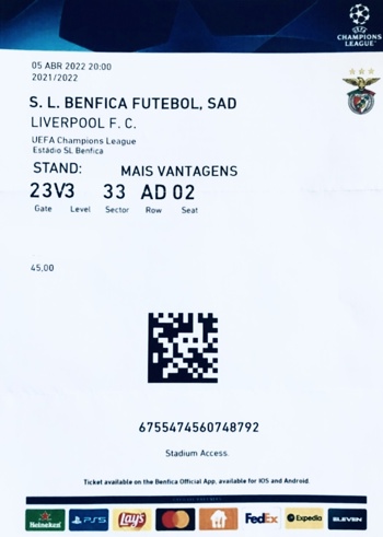 Match ticket