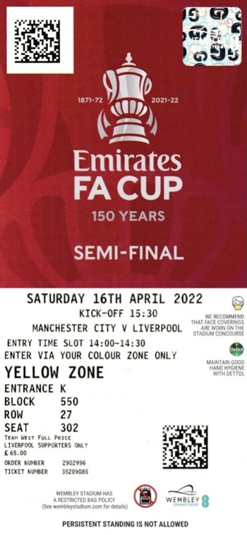 Match ticket