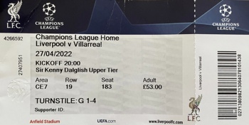 Match ticket