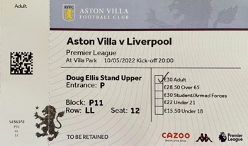 Match ticket