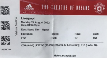 Match ticket