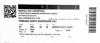 Match ticket