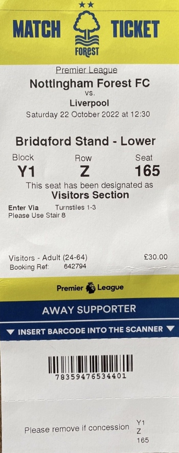 Match Ticket