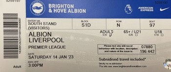 Match ticket