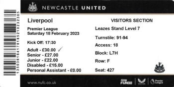 Match ticket