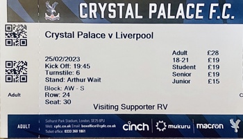 Match ticket
