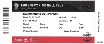 Match ticket