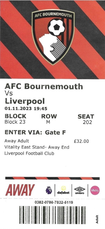 Match ticket