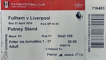 Match ticket