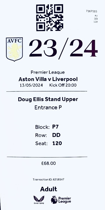 Match ticket