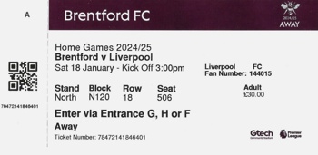 Match ticket