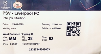 Match ticket