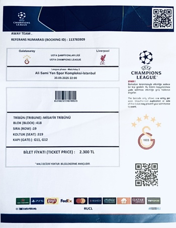 Match ticket