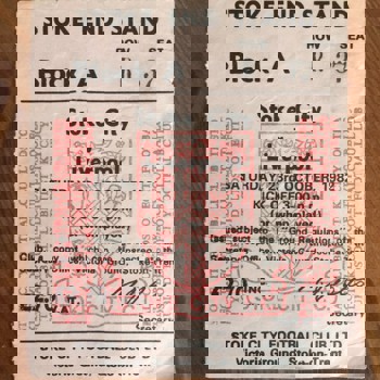 Match ticket