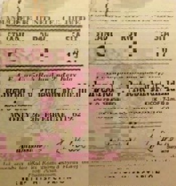 Match ticket