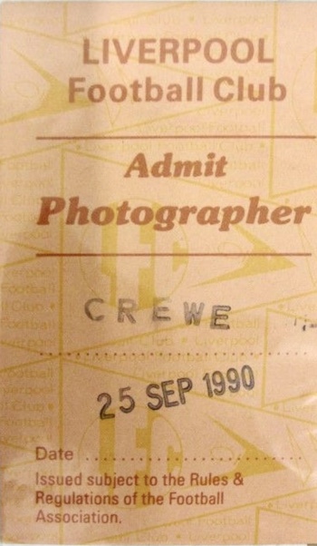 Photographer ticket