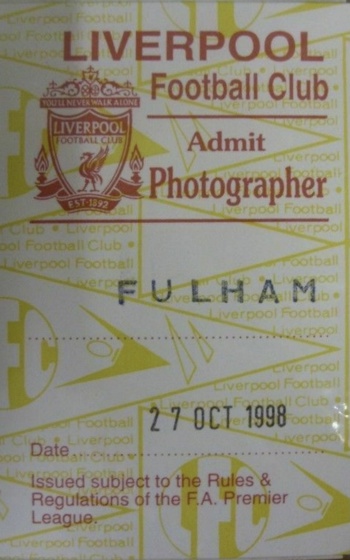 Photographer Ticket