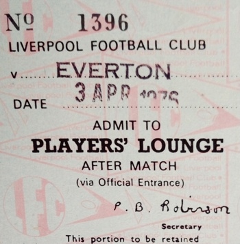 Players Lounge Ticket