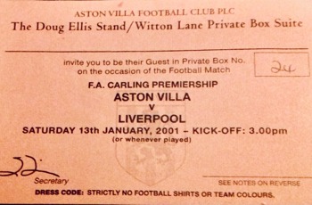 Private Box ticket