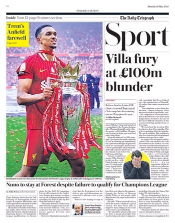 Trent's Anfield Farewell - May 2025