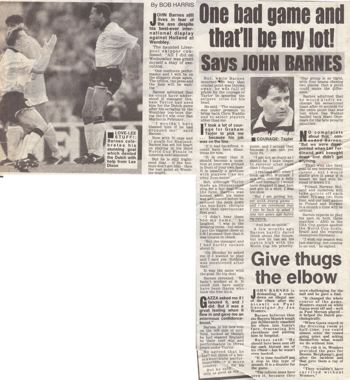 One bad game and that will be my lot! - April 1993