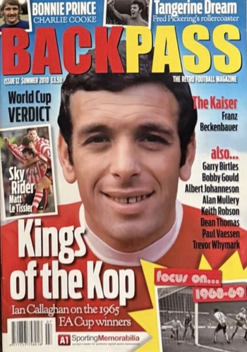 Backpass Cover - 2010